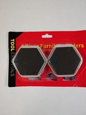 4 Pc Furniture Sliders New. Tool Essentials for floor tile and carpet