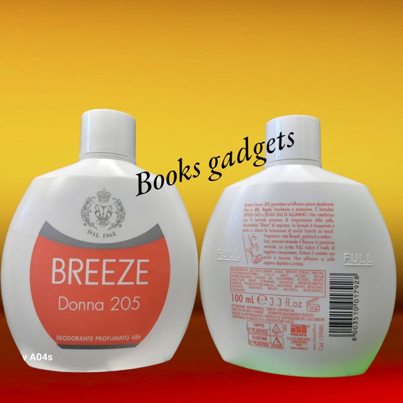 7 Pezzi Breeze Deo Fragranza Donna 205 Deodorante Profumato No Gas 100ml - Immagine 4