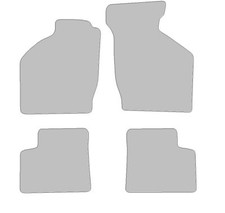 Fußmatten passend für Subaru Justy III Typ G3X (Baujahr 2003 - 2007)