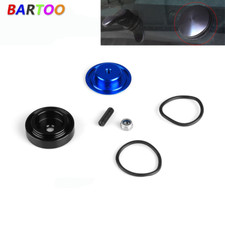 Universal Blue Aluminum Car Rear Wiper Kit Off Plug Cap For Honda Si Integra RSX
