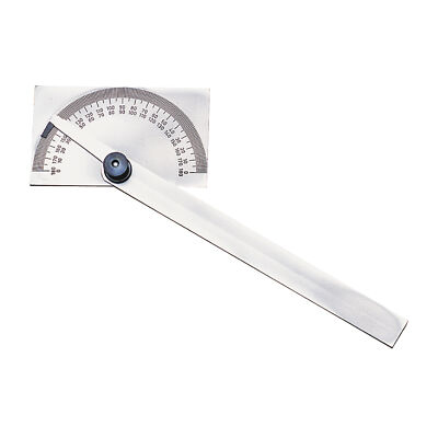 PEC 5170 0-180Deg. Rectangle Protractor w/6