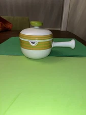 Thomas Flammfest By Rosenthal Of Germany MCM Handled Sauce Pot W/ Lid 