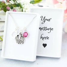 Guinea Pig Necklace, Personalised Jewellery, Pet Loss Sympathy Gift, Cute Charm