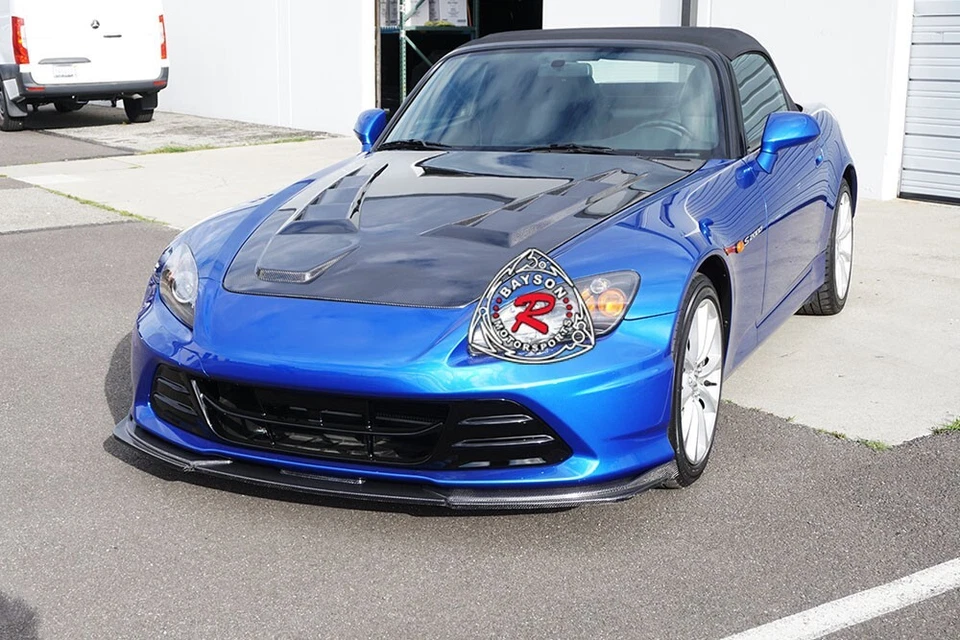 Capô estilo Mu compatível com 00-09 Honda S2000 AP1 AP2 (fibra de carbono) - Imagem 3 de 4