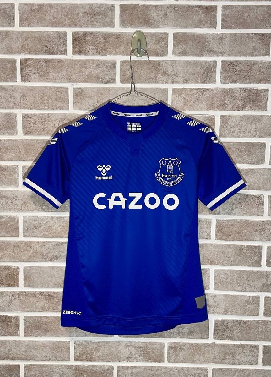 Everton fc home football shirt 2020-2021 soccer jersey hummel Kids