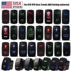 5 Pins LED Light Control Rocker Switch for ATV UTV ARB Carling Truck Boat Marine