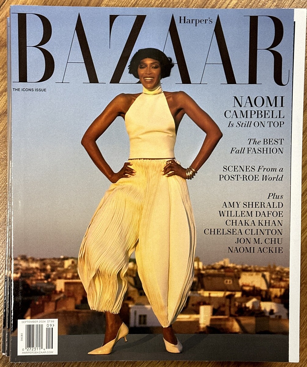 Harper'S Bazaar September 2024 The Icons Issue Naomi Campbell Fall