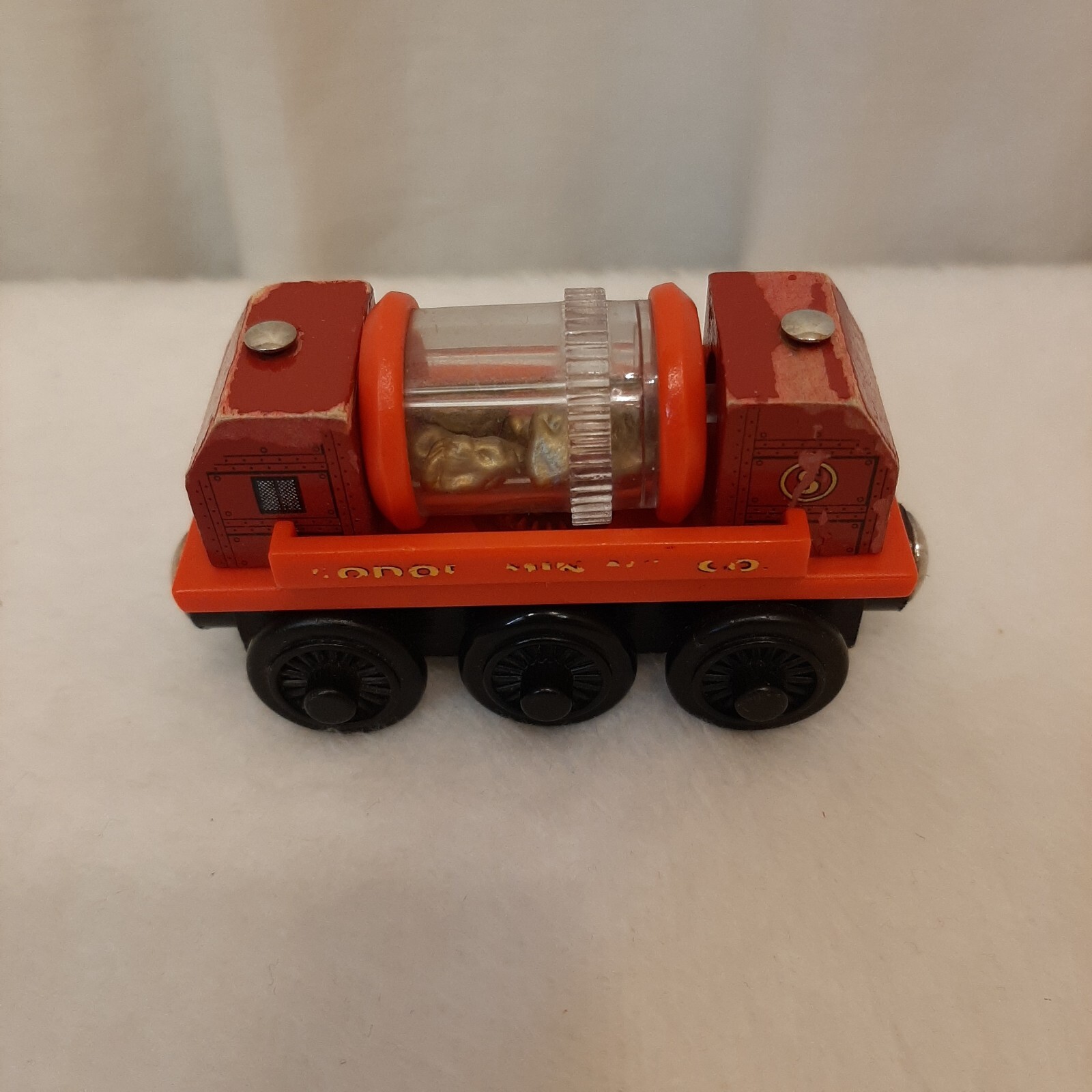 2003 Thomas Wooden Railway Sodor Mining Co Gold Sifting Car w READ