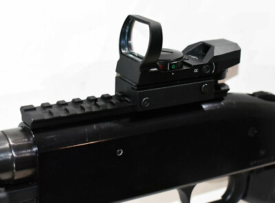 Trinity upgrades for Mossberg 500 Aluminum Mount Reflex Sight with base mount.