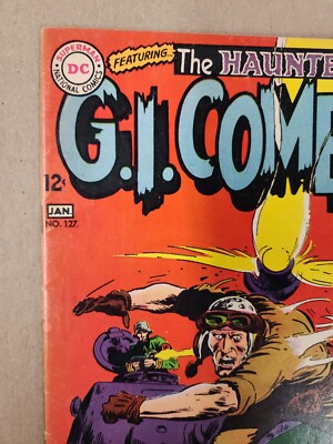 G.I. COMBAT #127**(JAN 1967, DC)**HAUNTED TANK**SILVER AGE BOOK 2