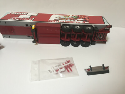 CAMION MINICHAMPS 1/43 semi remorque Mercedes Actros Post DHL rare no