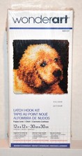 Wonder Art Latch Hook KIT - Puppy Love -12"x12"   New/Sealed