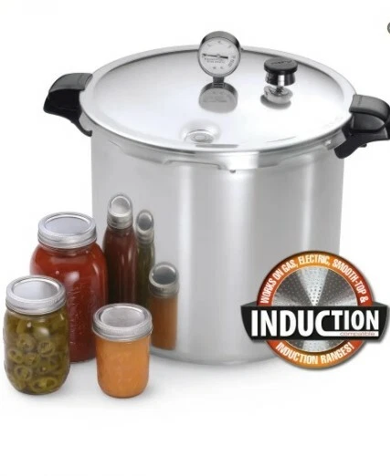 Presto 01784 Stovetop Pressure Cooker Canner Induction Compatible
Opens in a new window or tab
