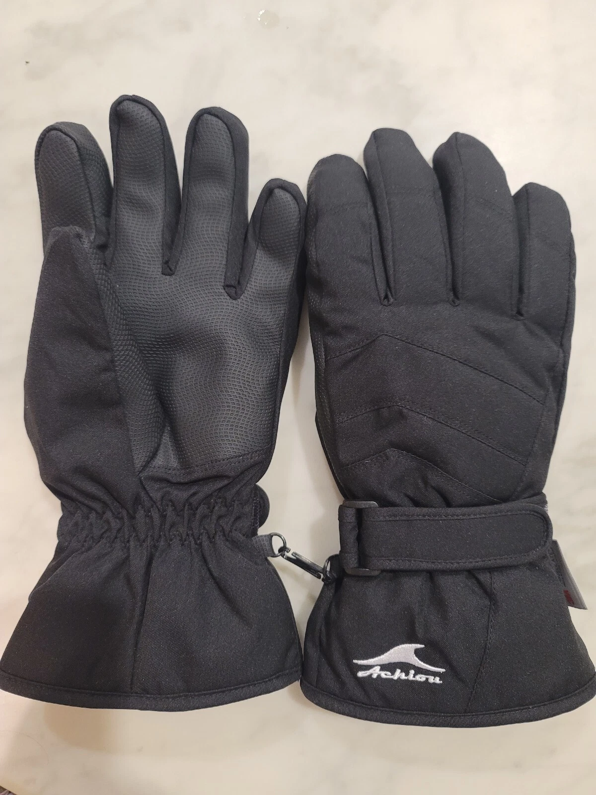 Achiou Ski Snow Gloves Winter Warm 3M Thinsulate Waterproof Touchscreen Men W...
