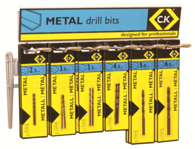 CK Tools 1 mm bis 13 mm HSS Split Point Bohrereinsatz T3100 Sortiment