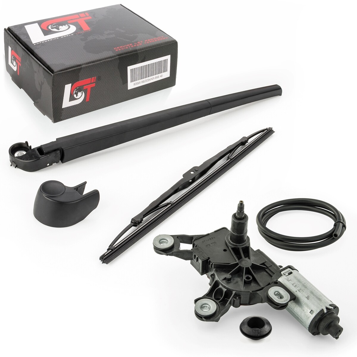 Rear Wiper Motor Wiper Set Motor Rear Seal for Audi A4 Avant 8E