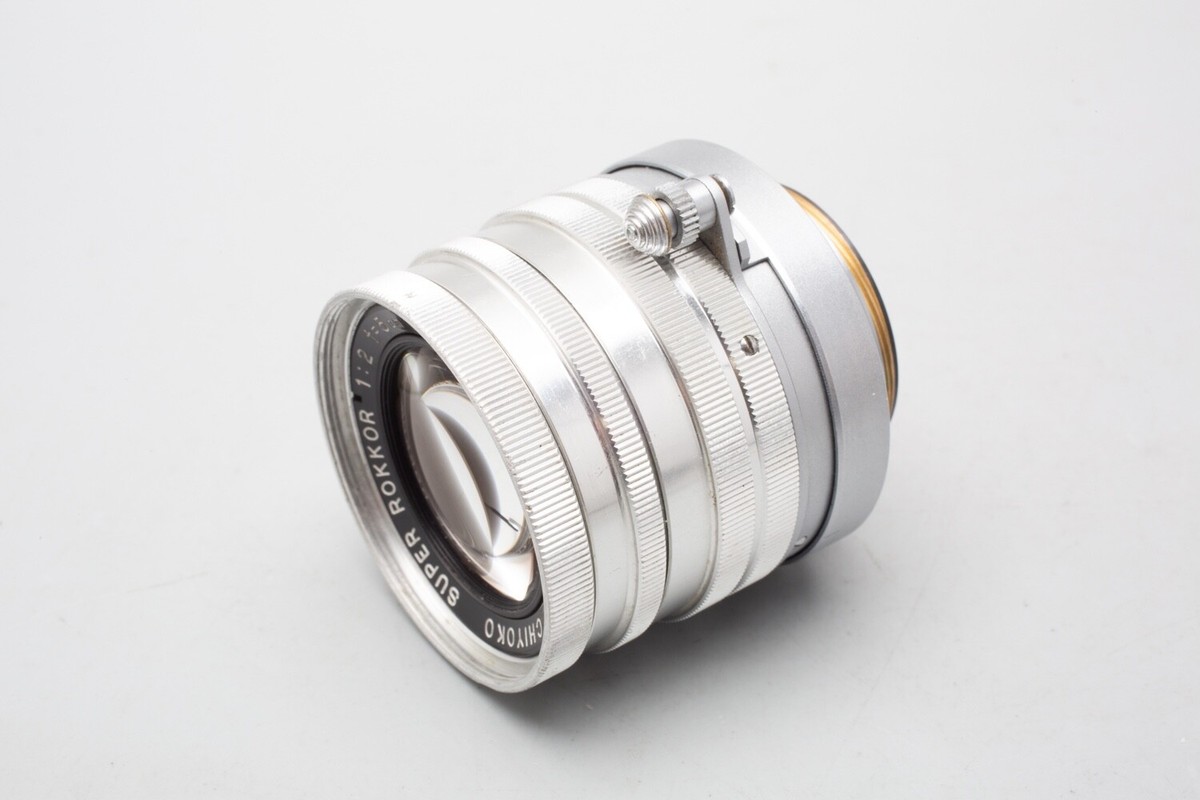 Chiyoko Super Rokkor 5cm 50mm f2 C Lens, LTM L39 M39 Mount