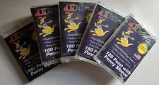 (5) Pro Mold MH180s Magnetic Card & Penny Sleeve Protector 180Pt New NIP