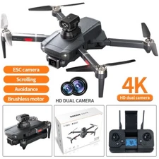 S179 Brushless Drone: Optical Flow, Quad Obstacle Avoidance,3 Batteries Included