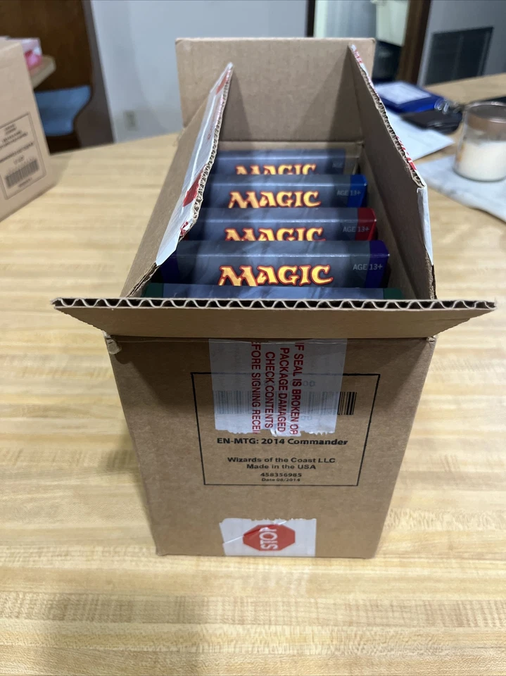 MTG Commander 2014 Decks ENGLISH Sealed NEW (Set of 5) Magic the Gathering - Image 3 of 3