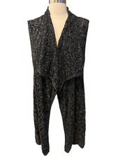 Women's Artisan Ny Open Front Cardigan Sweater Size Large