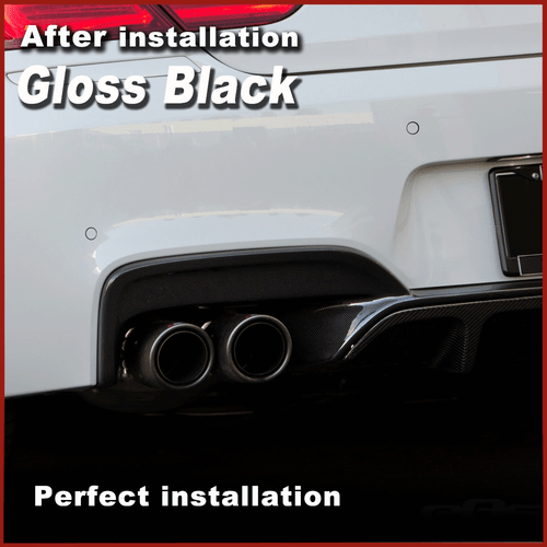 Passt Für BMW M6 F06 F12 F13 M-Paket 2012-2016 Matt Schwarz Heckdiffusor Spoiler - Picture 5 of 12