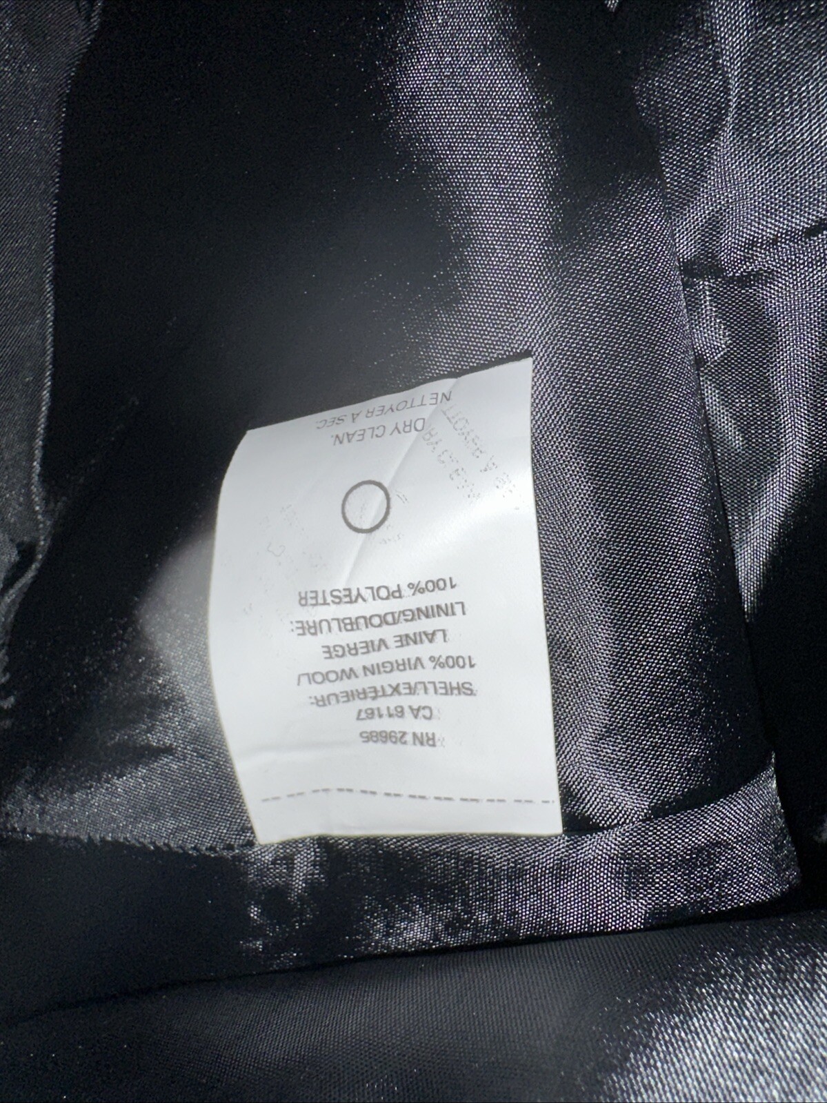 PENDLETON SKIRT Solid Black 100% Virgin Wool~Wome… - image 8