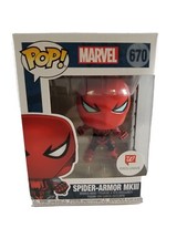Funko Pop! MARVEL #670 Spider Armor MK3 Spider-man Walgreens Exclusive New MKIII