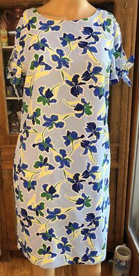 banana republic blue floral dress Banana Republic Navy Size 8 Floral Shift Midi Sleeveless Dress – True  Fashionistas