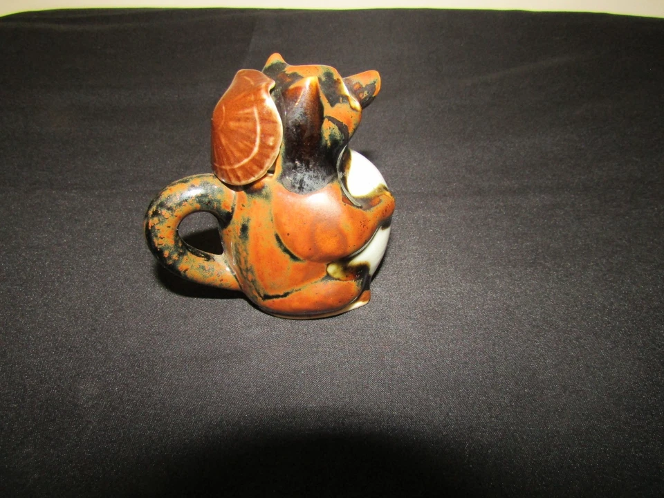 Vintage Brown Bear Cub Creamer Pitcher 4" - Image 3 of 4