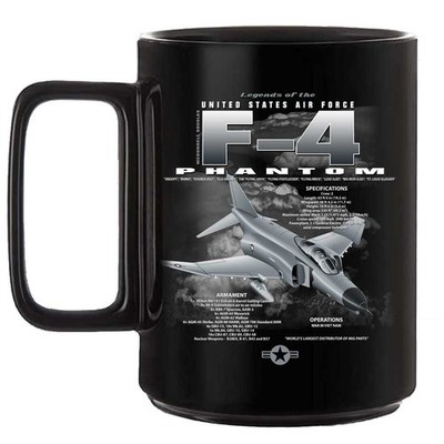 F-4 Phantom Fighter Bomber Air Force Veteran  Custom Coffee Mug
