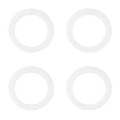 4 Pack Gasket Seal Rings for Bialetti Moka Express Dama 3/4 Cups-Food Grade S...