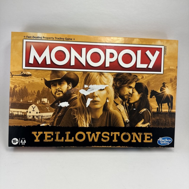 Yellowstone Monopoly board game