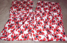 damen stoffhose orange geblümt weites bein größe 54/56 von Rafay