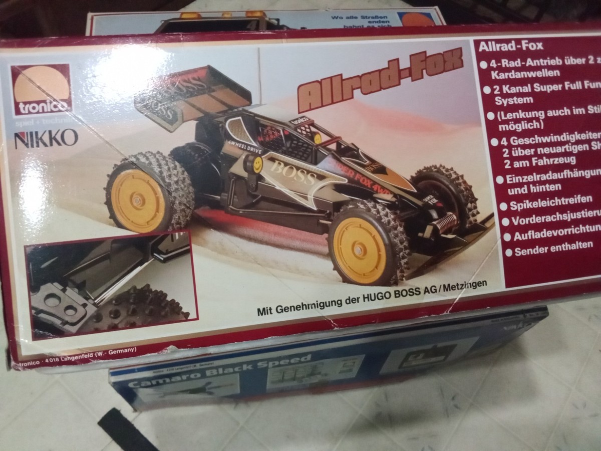 Tronico/Nikko Super Fox rc car in box Hugo Boss edition made for