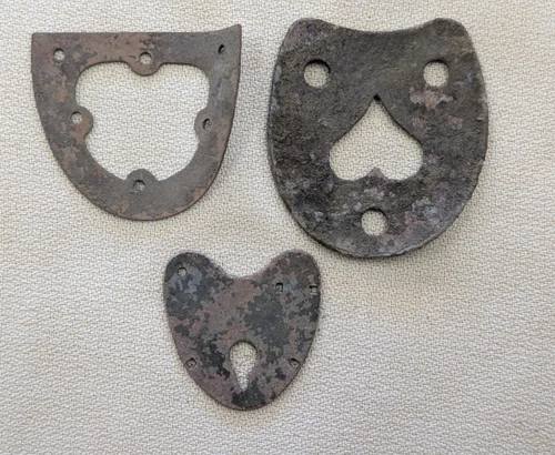 Civil War (?)Fancy Female  Dug Shoe /Heel Taps