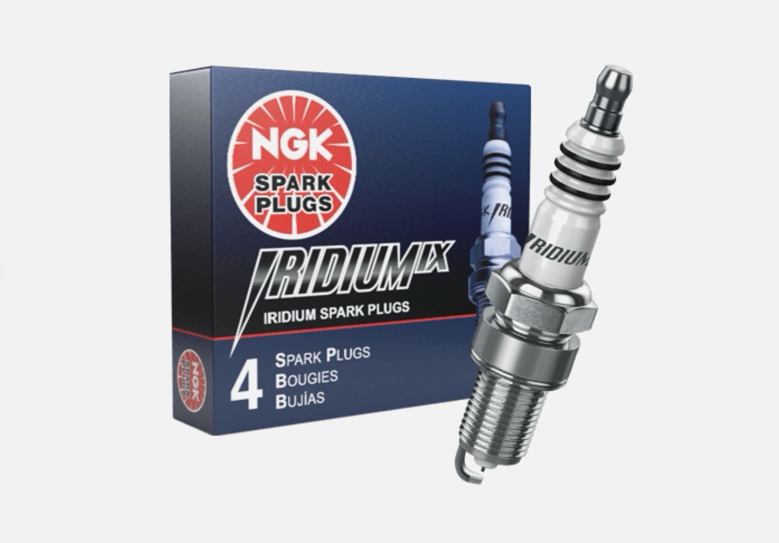NGK Iridium IX Spark Plugs 7177 UR5IX QTY 4
