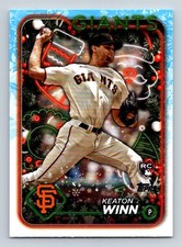 #H164 Keaton Winn 2024 Topps Holiday RC San Francisco Giants