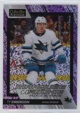 2023 O-Pee-Chee Platinum Marquee Rookies Violet Pixels 98/299 Ty Emberson 1e7g