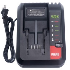 Biswaye PCC692L Rapid Compatible with Porter-Calbe 20V Battery, Black