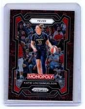 2024 Panini Prizm Monopoly WNBA #35 Katie Lou Samuelson Classic Icons Red Prizm