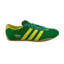 Adidas Tokyo Green Pure Sulfur Gold Womens Athletic Sneaker