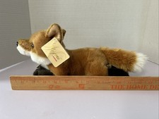 Fox plush Miyoni by Aurora Plush Soft Stuffed animal red fox