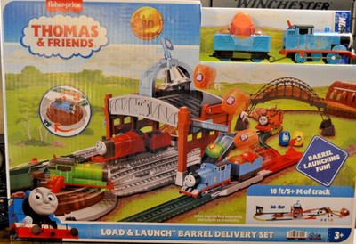 Load & Launch Barrel Delivery Set Thomas & Friends 2025 Motorized Brand New