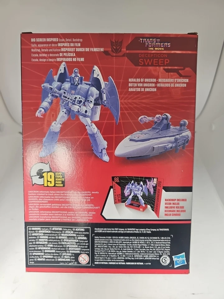 Transformers Studios Series The Movie Voyager Class Decepticon Sweep! Foto 2 de 2