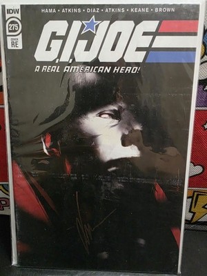 G.I. Joe A Real American Hero #275 Jock Signed Torpedo Variant IDW with COA