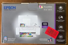 Epson PictureMate PM-400 Compact Wireless Photo Printer Works