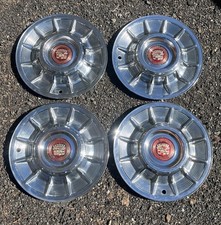 1957 57 Cadillac Hub Caps 15 Set Of 4 Caddy Wheel Covers Hubcaps Oem Vintage 1957 57 Cadillac Hub Caps 15 Set Of 4 Caddy Wheel Covers Hubcaps Oem Vintage