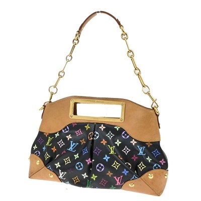 LOUIS VUITTON Judy MM Chain Hand Bag Monogram Multi Leather BK M40256 54RL420