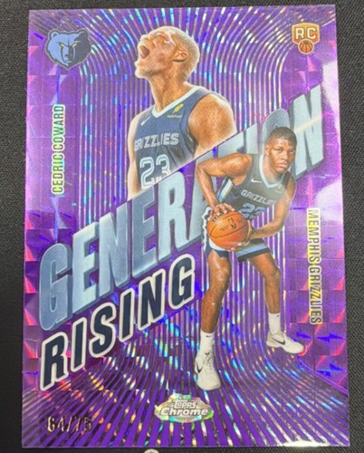 2025 Topps Chrome Cedric Coward Base (RAW)